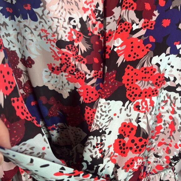 Parker SILK LONG BELL sleeve romper XS - Picture 7 of 10